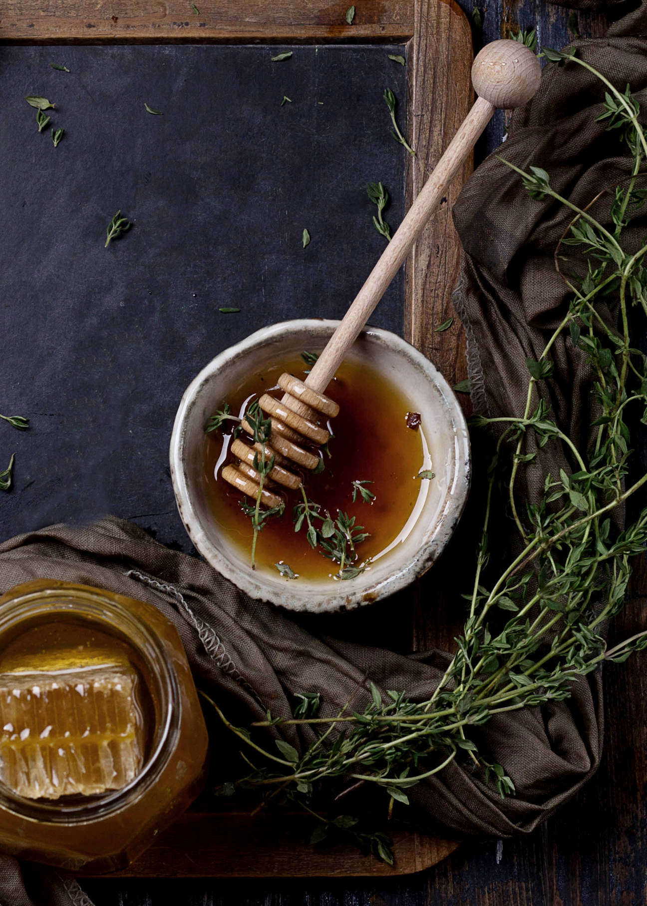 عسل الأزهار البرية