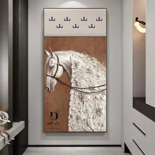 لوحة نمر بري بتقنية عالية الدقة