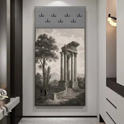 لوحة تصوير فوتوغرافي لمدينة باريس ليلاً